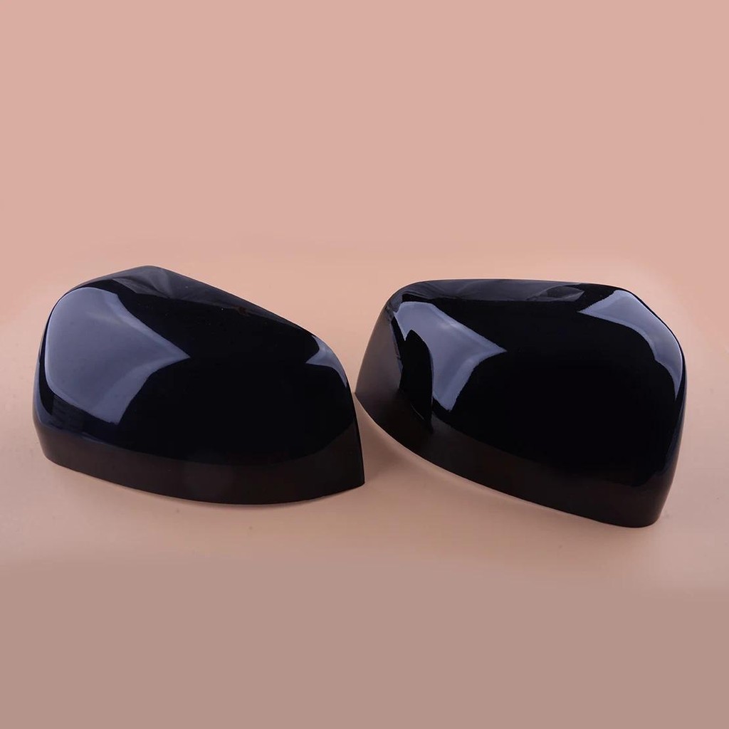 NI-MC187B 1 คู่ซ้ายขวาประตูกระจกมองหลังฝาครอบ Fit สําหรับ Jeep Grand Cherokee Dodge Durango 2011-201