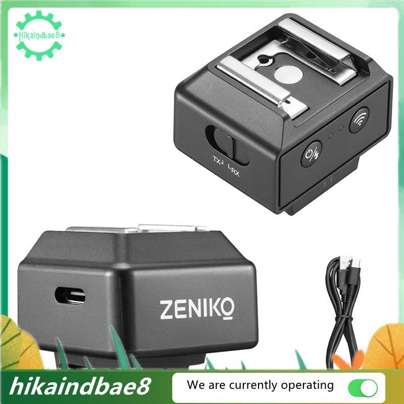 [hIkAi] T1 Wireless Mini Flash Trigger 2.4GHz Universal Hot Shoe รีโมทคอนโทรล Trigger ZV1 Z30 Q3
