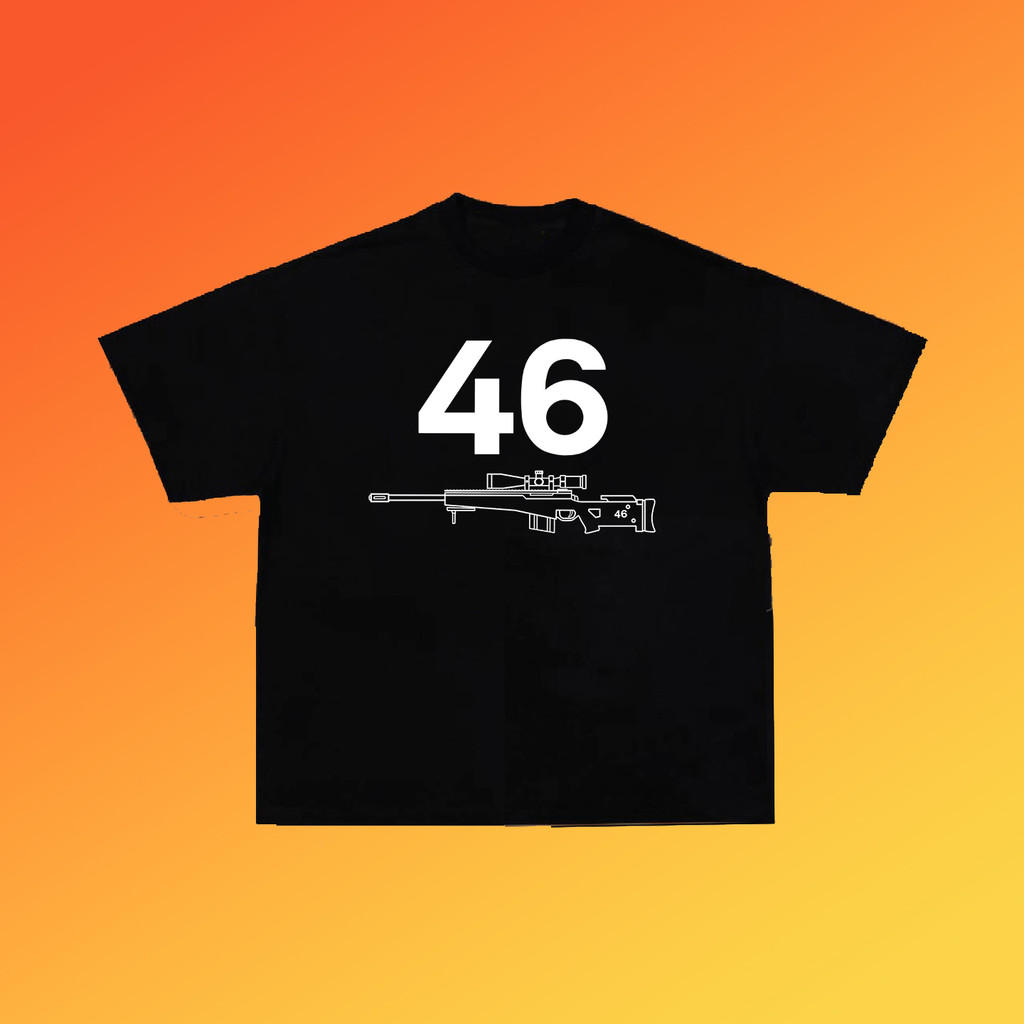 Sniper Gun Pattern เสื้อยืด เสื้อพรรคประชาชน เสื้อยืด คอกลม ยืดเปล่า unisex ก้าวไกล พรรคประชาชน No.4