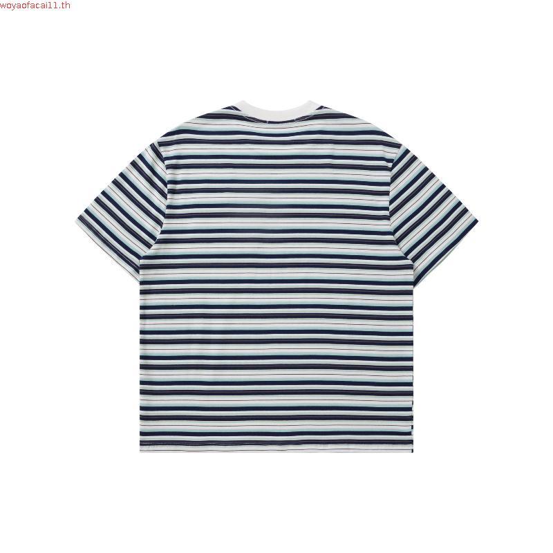 MULTI STRIPED JERSEY T-SHIRT - RED (KIDS)