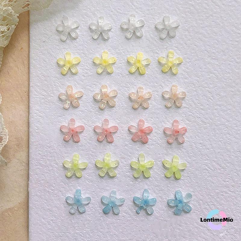 LontimeMio] 50 ชิ้นดอกไม้เล็บ Charms เรซิ่นเล็บ Charms ตกแต่ง 3D Jelly ดอกไม้ Decals ฤดูร้อนเล็บอุปกรณ์เสริม Salon Supply DIY ใหม่ ราคา ถูกที่สุด ดีลบีเคเค แกลเลอรีภาพที่ 4