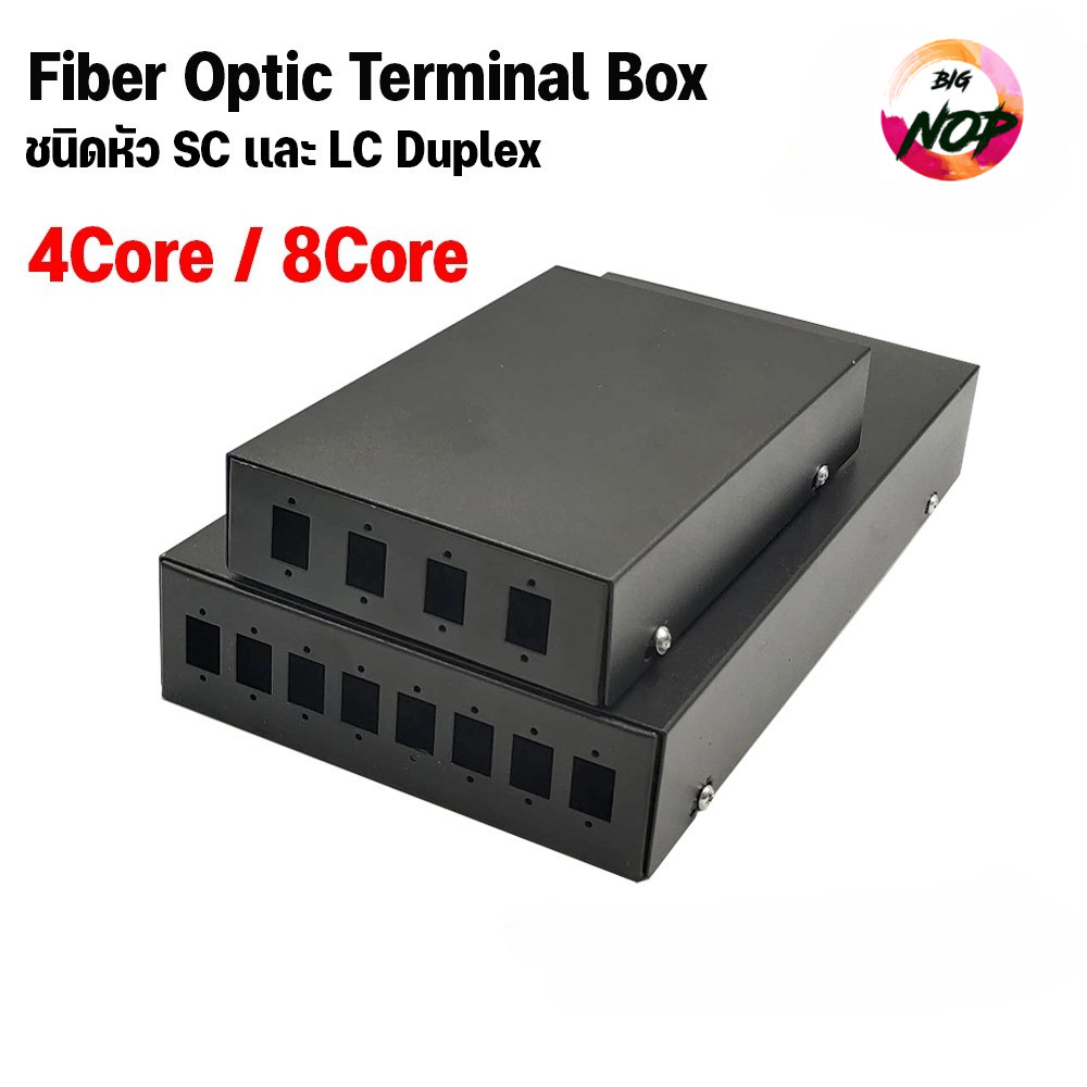 Fiber Optic Terminal Box 4Core 8Core SC/LC Duplex ODF RACK MOUNT 4 Core 8 Core