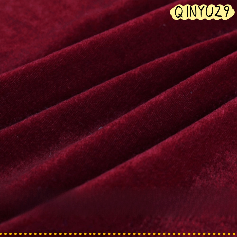 QINYUZ9QX ตารางผ้าผ้าม่าน,สีทึบผ้ากํามะหยี่นุ่ม,DIY Thicken Flannelette 160*100 ซม.วัสดุเย็บผ้างานแต่งงานพื้นหลังเวที