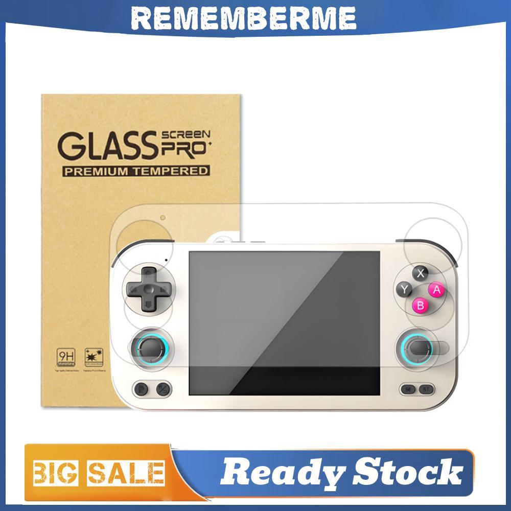 ฟิล์มกันรอย HD ฟิล์มกระจกนิรภัยแบบเต็มหน้าจอสําหรับ Anbernic RG476H