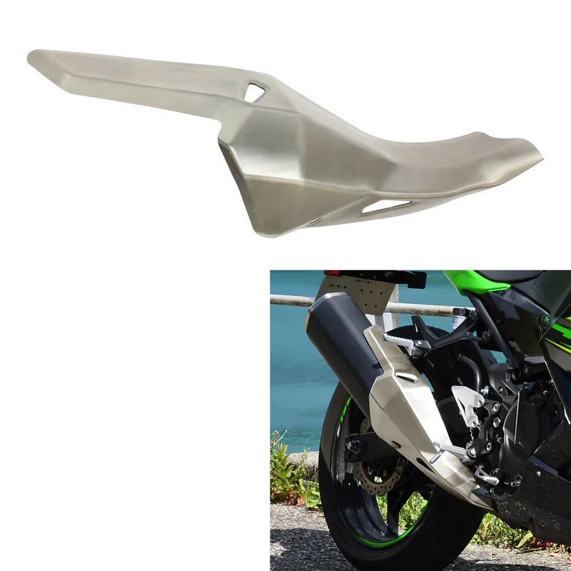 MT รถจักรยานยนต์ท่อไอเสียท่อสําหรับ KAWASAKI Ninja 400 2018-2024 Z400 2019-2024