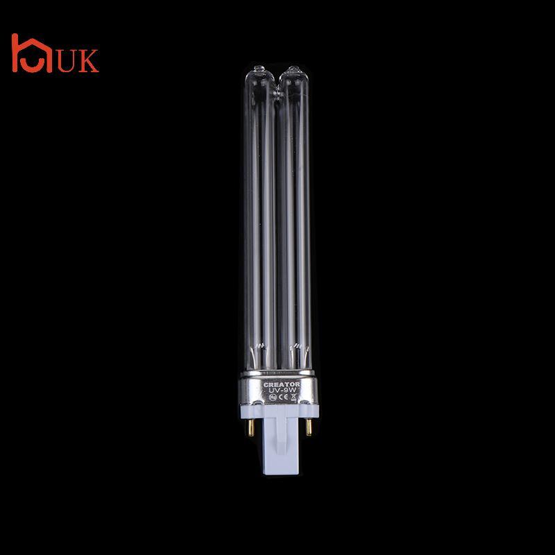UK 9w เปลี่ยนหลอดไฟ UV หลอดอะไหล่สําหรับ Hw-303b 304b 404b Jup-01 Uv Canister กรอง Cf400uv Cf500uv G