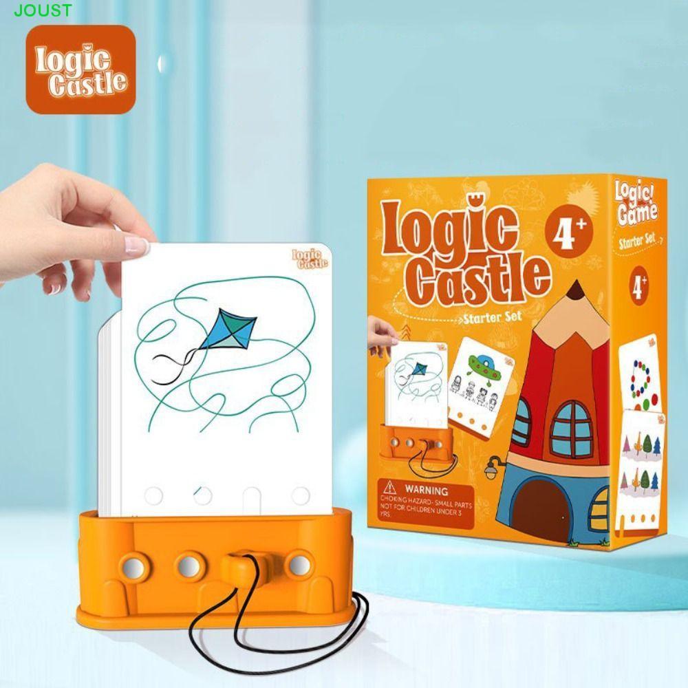 JOUST เด็ก Logic Key เกมปริศนา, Montessori เกมจับคู่ Logic Key Thinking Training, เกมปริศนาเด็ก Early Educational มัลติฟังก์ชั่นทางปัญญา Key Thinking Puzzle ของเล่นเด็ก