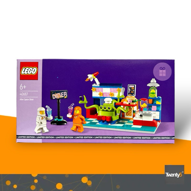 Lego(พร้อมส่ง) Lego 40687 Alien Space Diner เลโก้ของใหม่ ของแท้ 100%