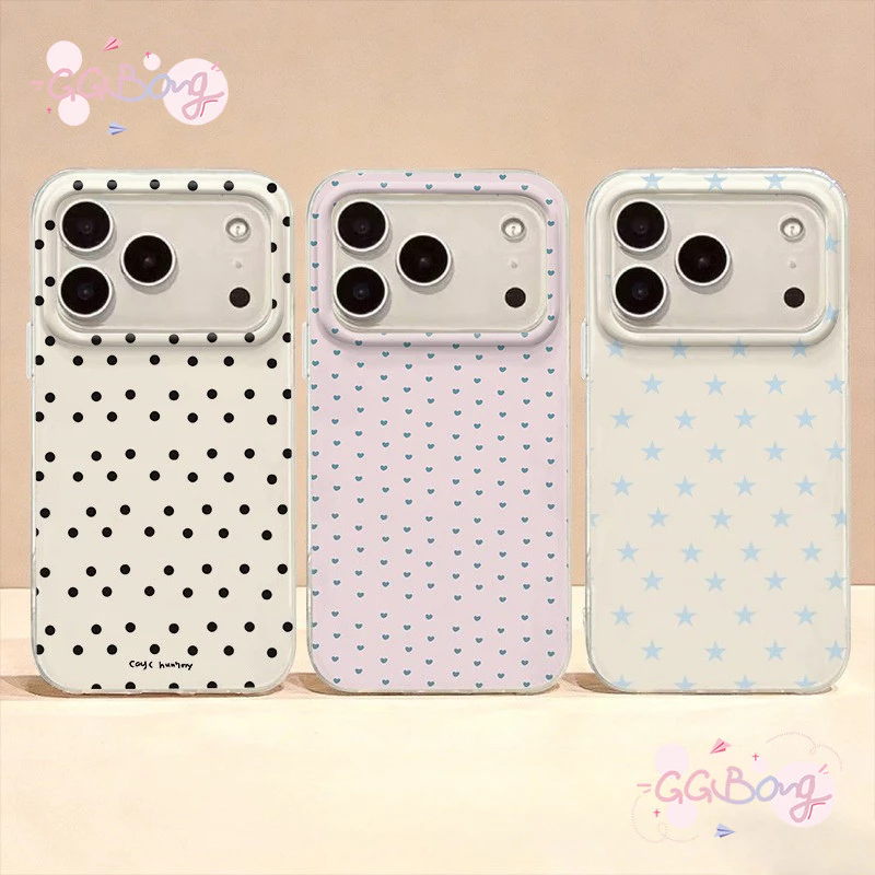 สำหรับ Infinix Smart 20 8 9 10 Hot 60i 50i 40i Tecno Spark Go 2 2024 20c 20 เคส IMD ลายดอกไม้ดาวหัวใจ น่ารัก