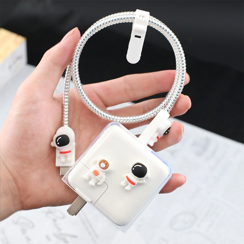 30W Charger เคสป้องกันเหมาะสําหรับ Apple 35w Fast Charge 29W/iPhone15promax สายชาร์จสายป้องกัน