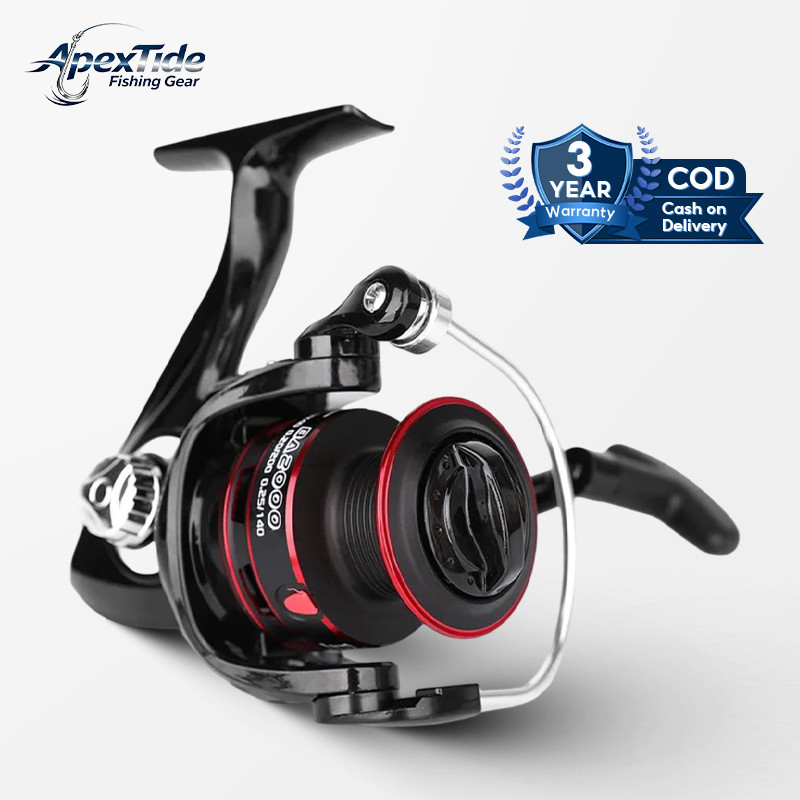APEXTIDE รอกตกปลา BA1000-7000 CRX หมุนลื่นๆ รอกตกปลา รุ่น รอกสปินนิ่ง หน้าดิน สปิ๋ว ตีเหยื่อปลอม รอบ 5.2:1 รอก สปิน รอกต