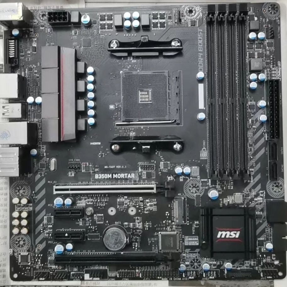 B350m Mortar MSI b350m GAMINGPRO AM4 เมนบอร์ด DDR4 หน่วยความจํา