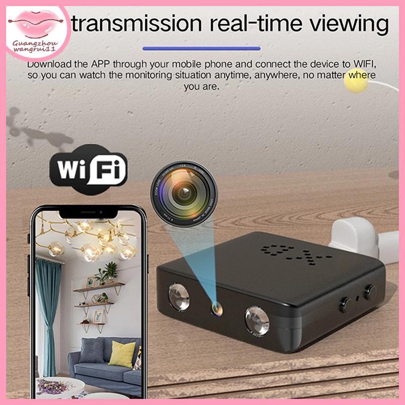 [GZ] 1080P HD Mini Wifi กล้อง XD กล้องลวดสมาร์ท Home Security ในร่ม Anti-theft IP กล้องวิดีโอ Voice APP Real-time Cam TH