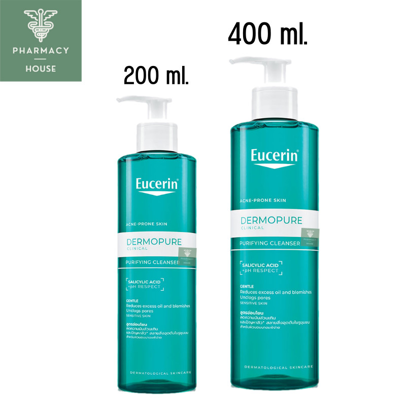 Eucerin Pro Acne Solution Cleansing Gel / Eucerin Dermopure Clinical Purifying Cleanser
