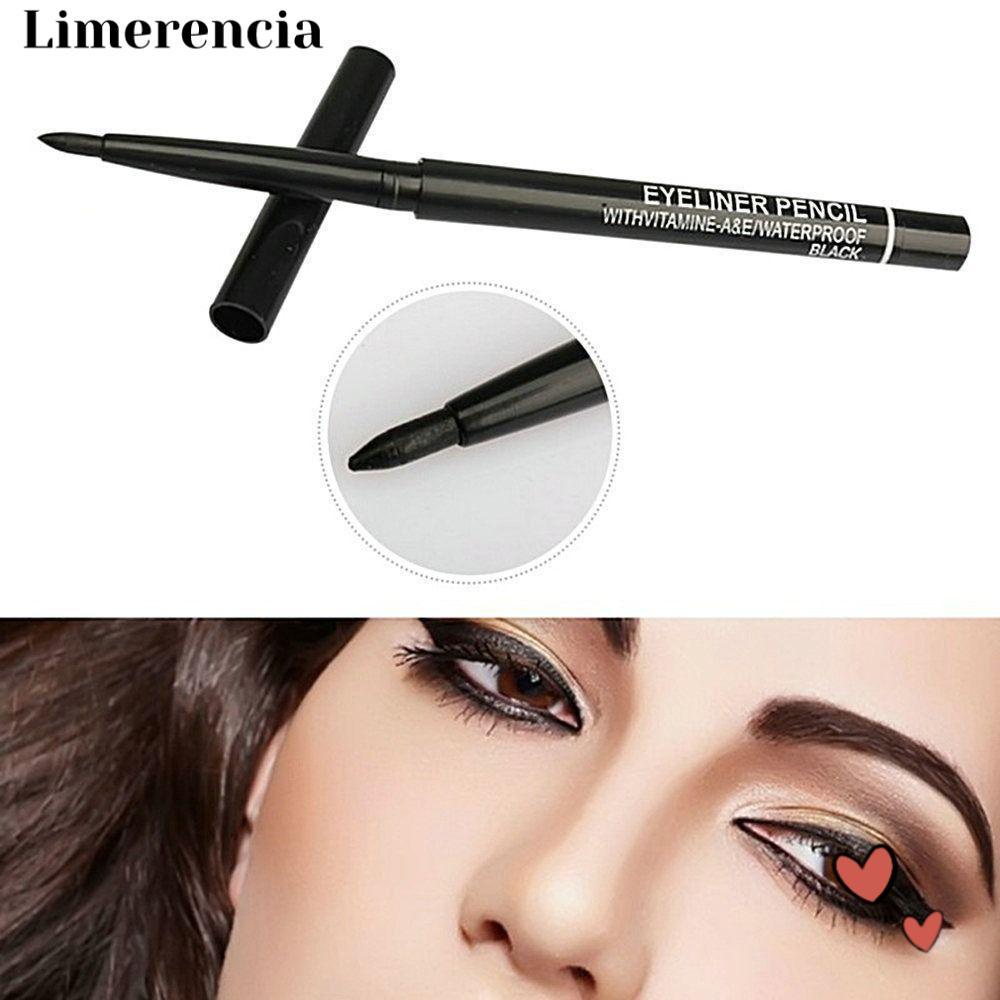 LIMERENCIA Eyeliner Pencil, Quick Flick Perspiration Proof Inner Eyeliner Pencil, Beauty Waterproof 