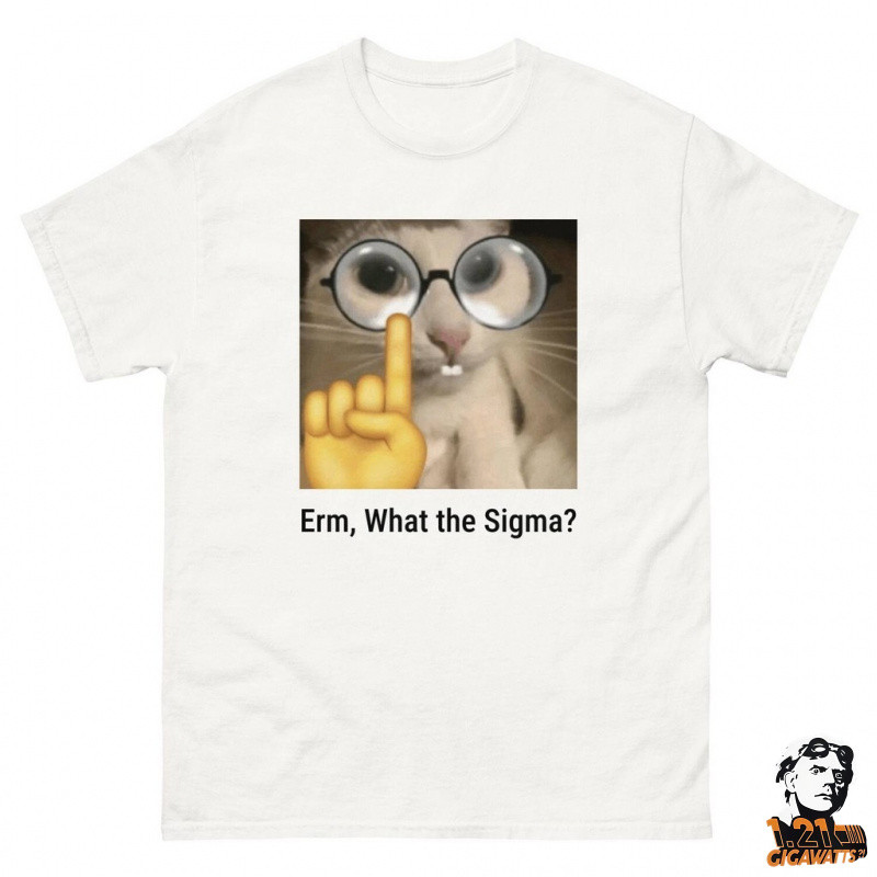 เรม , Sigma อะไร? เสื้อยืด Meme, เสื้อยืดตลก, เสื้อ Meme, เสื้อยืด Brainrot ตลก, อารมณ์ขันแมวโง่