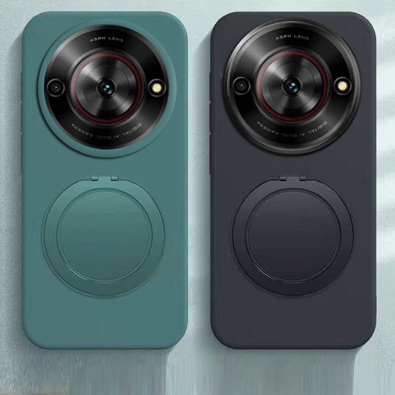 Magnatic Casing ZTE Nubia Focus 5G / Focus Pro 5G / Focus 2 5G Phone Case Soft Silicone Cover with R