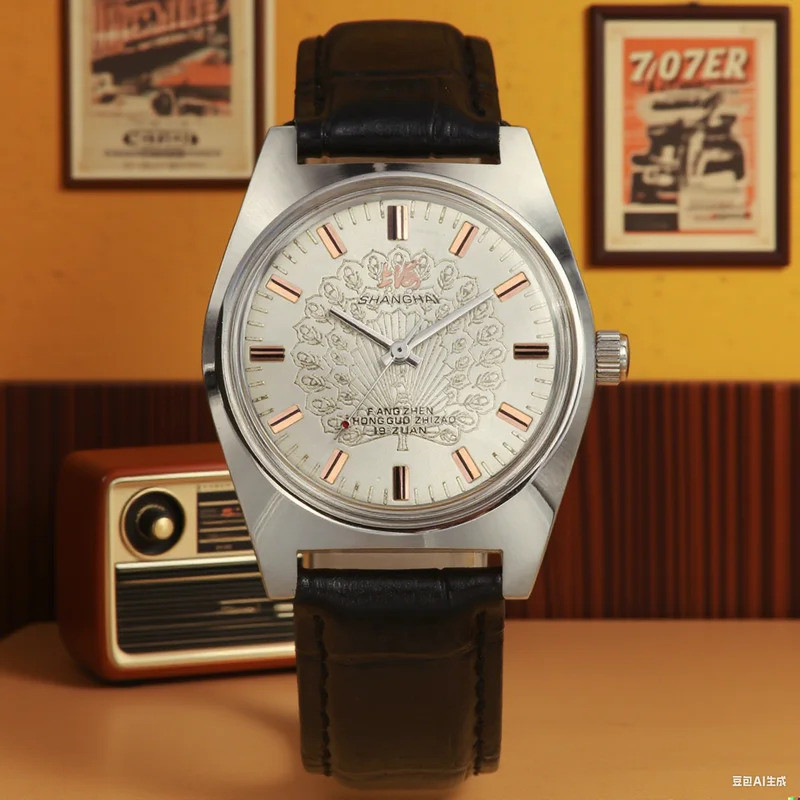 Mens 36MM Hand-Wind Mechanical Watch 7120 - สแตนเลสกันน้ํา Bauhaus Design นาฬิกาสําหรับชาย Dropshipp