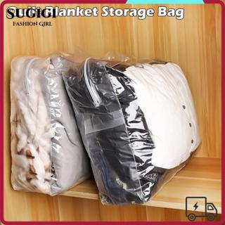 ซุกิกิ ถุงเก็บผ้านวม,กระเป๋าซิปเสื้อผ้ากันฝุ่นโปร่งใส, ถุงเก…