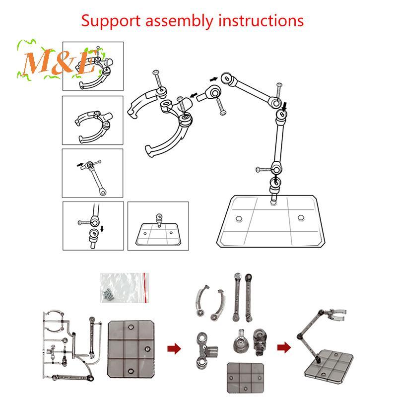 [M&E] 1 ชุด Action Figure ฐานเหมาะสําหรับขาตั้งจอแสดงผล Braet สําหรับ HG 1/144 Cinema Game [ใหม่]