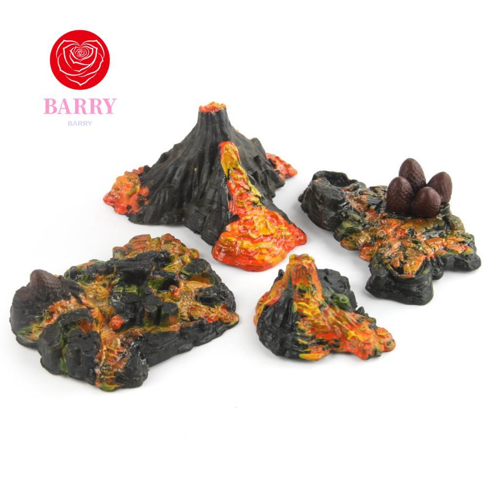 BARRY จําลอง Volcano รุ่น,ที่สมจริง Volcano ของเล่น Mini Volcano ของเล่น, Erupting Volcano อุปกรณ์ตก
