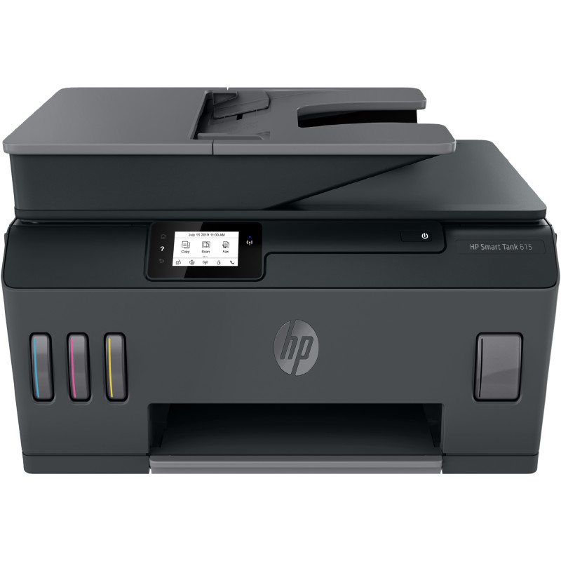 HP เครื่องปริ้นเตอร์มัลติฟังก์ชันอิงค์เจ็ท รุ่น Tank 615Aio Y0F71A สีดำ