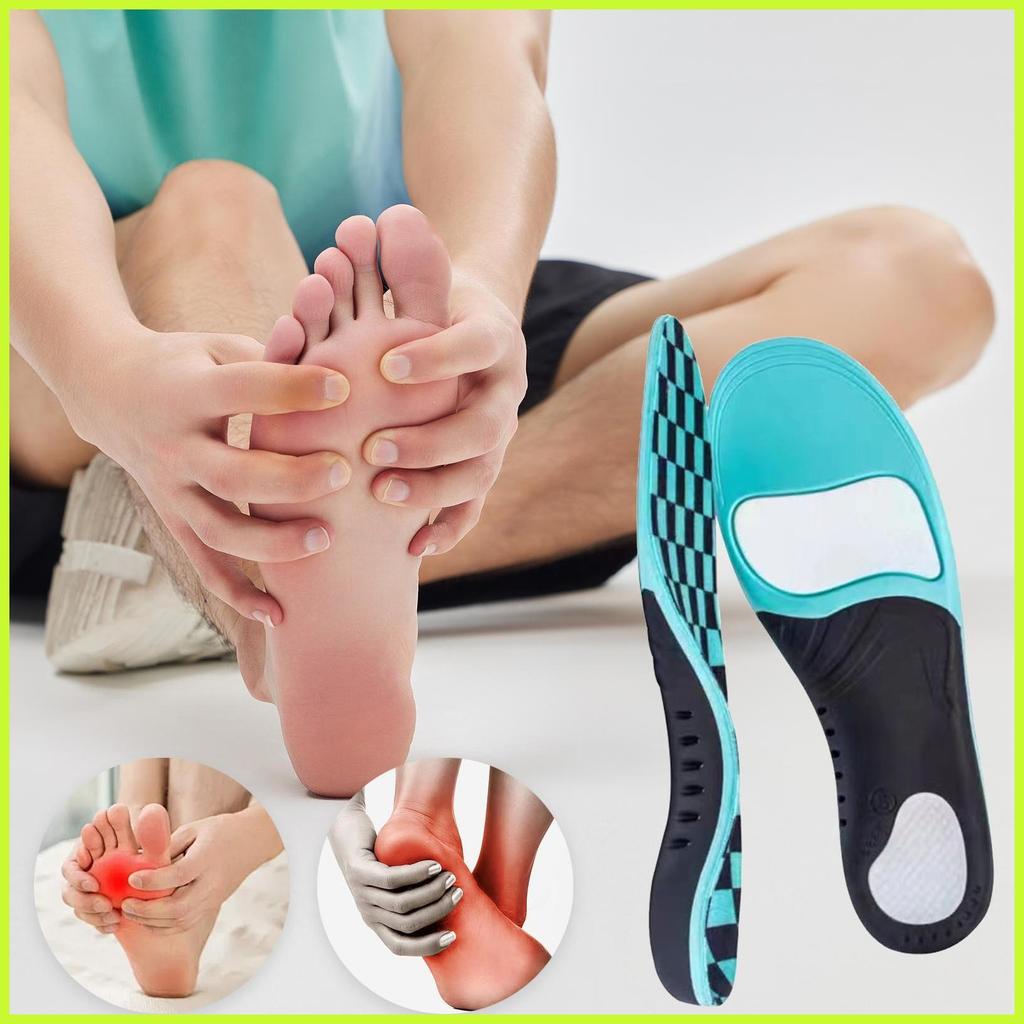 Arch สนับสนุนรองเท้าแทรก Breathable ฟุต Insoles ทํางาน Boot Insoles สําหรับยืนทั้งวัน Orthopedic Ins