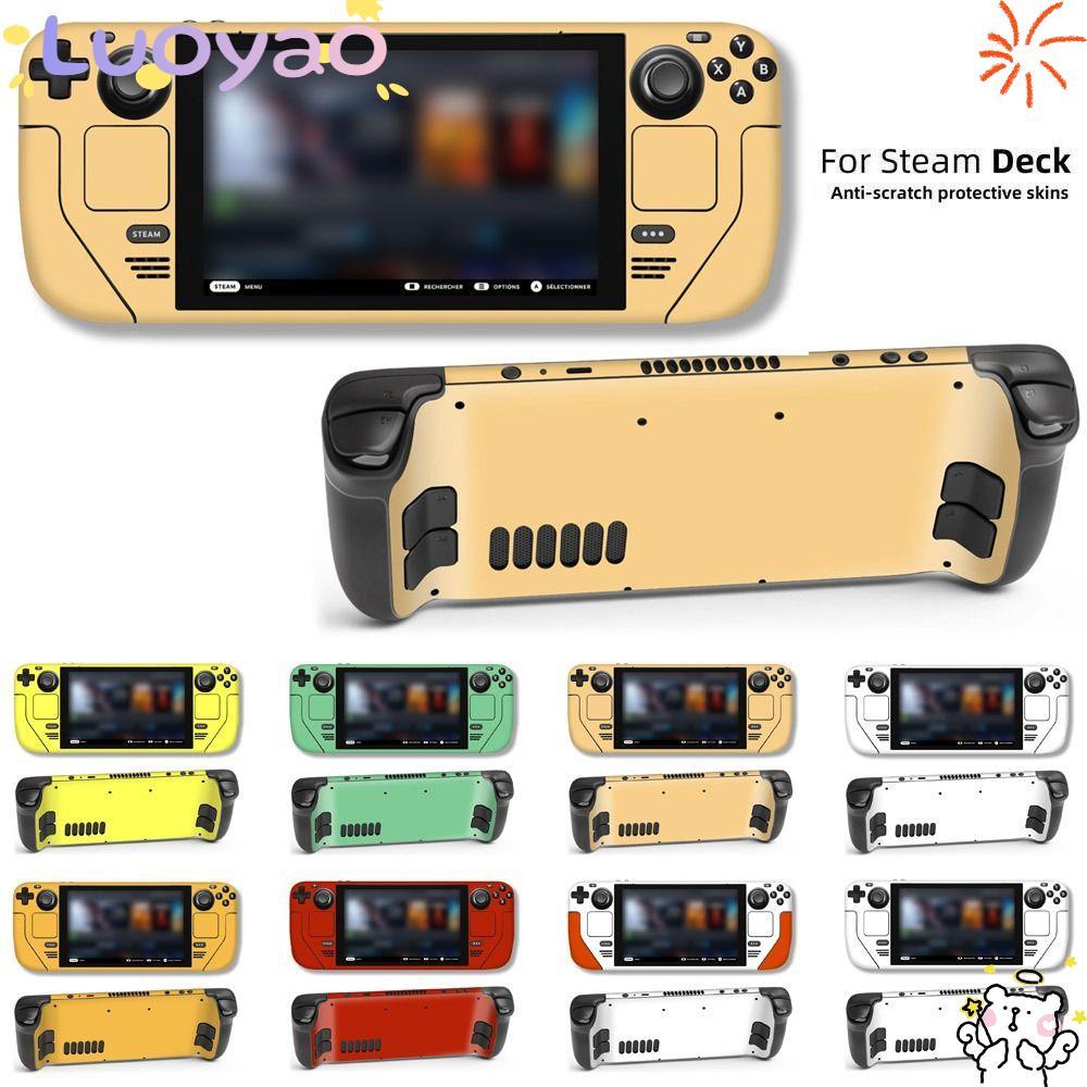 LUOYAO1 Decal Full Set DIY สําหรับ Steam Deck Skin สําหรับ Steam Deck