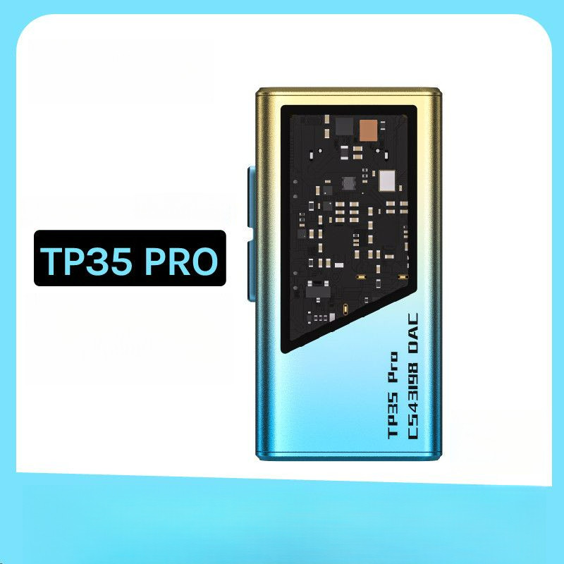 ☽☾ TP35Pro ดองเกิลดีเอซี แอมป์หูฟังพกพา HiFi อินทิเกรต ความแรงสูง ความละเอียดสูง