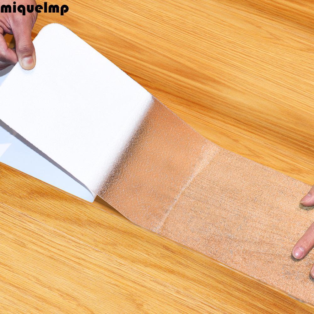 MIQUEL เทปกันลื่นพรมบันไดสําหรับสัตว์เลี้ยงเด็กชายชราแผ่นกาวแรงเสียดทานสูงแถบพื้นปลอดภัย