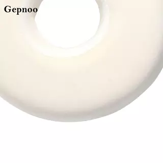 [Gepnoo] หมอนเจาะหูสําหรับเครื่องนอนด้านข้าง, เมมโมรี่โฟมระบายอากาศ, ปลอกซิปแบบถอดได้, บรรเทาอาการปวด, เหมาะสําหรับโฮมออฟฟิศหรือ
