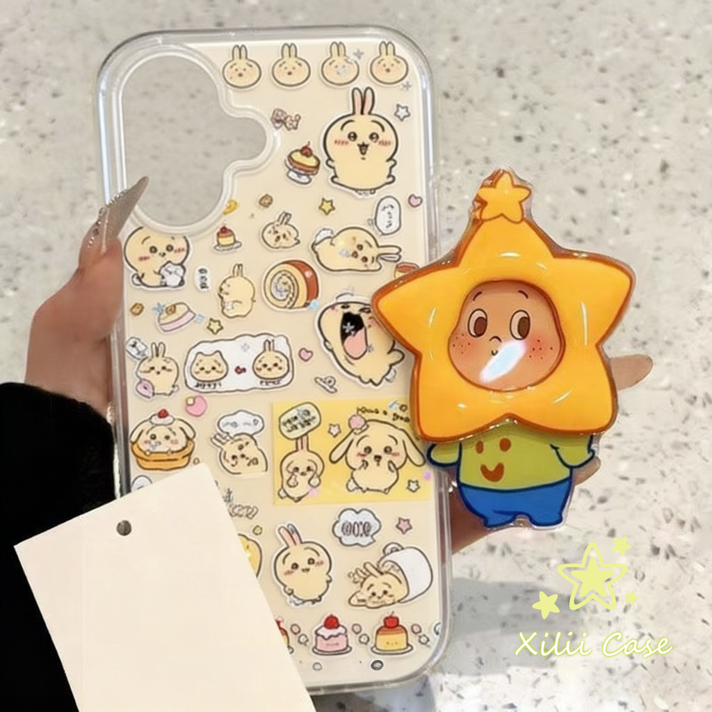 เคสไอโฟน17 11 13 16เคส IMD ลายChiikawaขนมหวาน ฮิต สำหรับ IPhone 17 13 11 14 Air 16 12 15 Pro Max 15 
