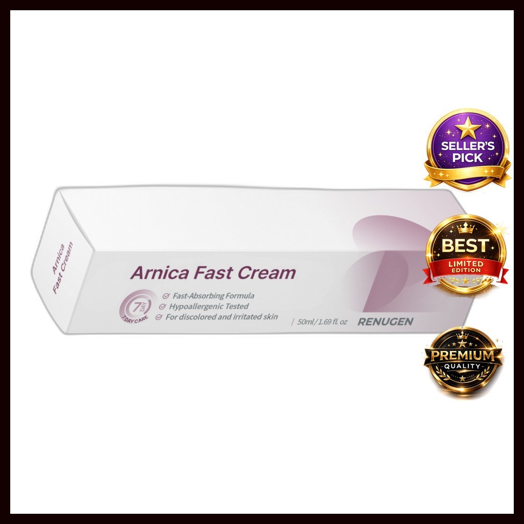 [renugen] Arnica Fast Cream, 50g, 1 ชิ้น / ครีม Arnica เกาหลี / สูตรดูดซับเร็ว / ของแท้ 100% โดย ONY