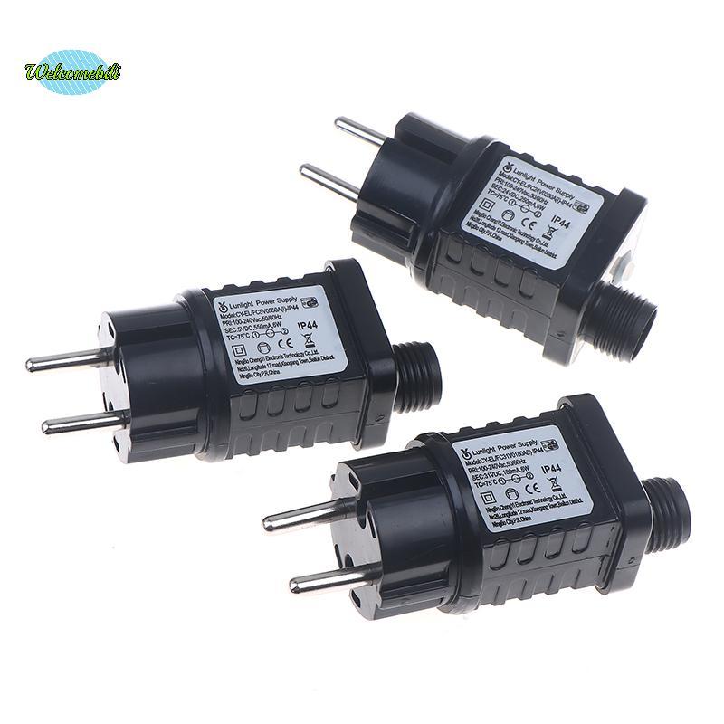 [WLB-t] EU US UK ปลั๊ก AC 220V 110V ถึง 31VDC 6W 24V 5V หม้อแปลงไฟฟ้าปลั๊กแหล่งจ่ายไฟ IP44 8 โหมดหลอ