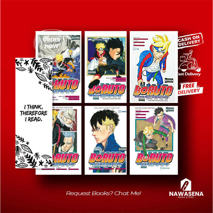 Boruto : Naruto Next Generations (ซีรีส์มังงะ/การ์ตูน) By Ukyo Kishimoto (ภาษาอังกฤษ)