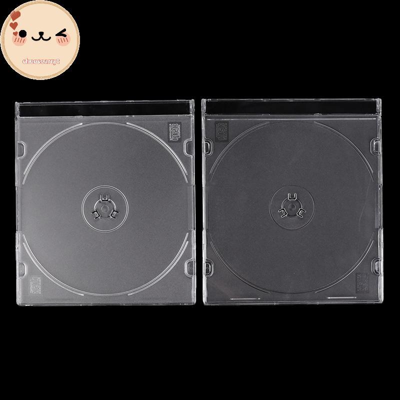 Chee CD Storage Case ขาตั้งโปร่งใสผู้ถืออะคริลิคสําหรับ CDs DVD Storage Holder โปร่งใส EN