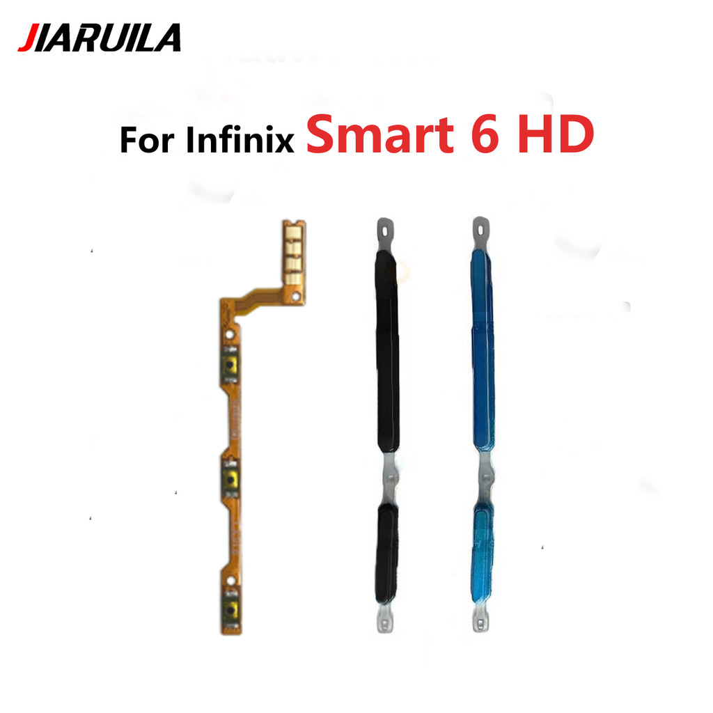 เปิดไฟปิด ปุ่มปรับระดับเสียงปุ่ม Flex Cable สําหรับ Infinix smart 6 HD X6511 X6512