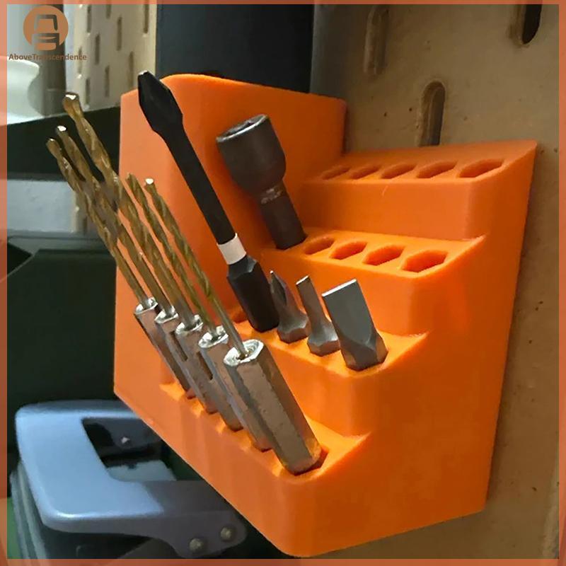 ABOVE 1 PC เจาะผู้ถือ 20/50 หลุม Bit Organiser ไขควงหัวกล่องเครื่องมือ Hole Board ไขควงขาตั้ง Hex Shank Organiser TH