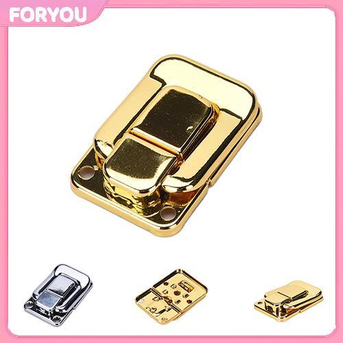 FORYOU 2 ชิ้น Fastener Toggle Lo Latch จับสําหรับกระเป๋าเดินทางกล่องหน้าอก Trunk null