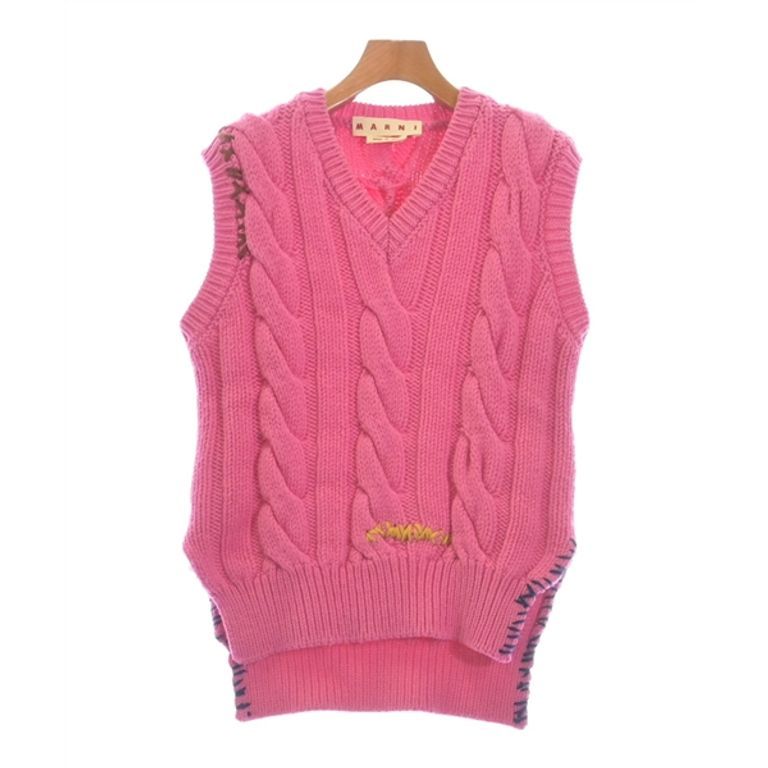MARNI Vest Pink Women Direct from Japan Secondhand