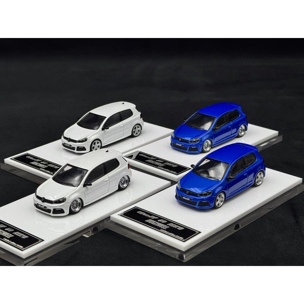 [Ready Stock] Maxwell and Objects 1: 64 HEC Exhibition Edition GOLF Sixth Generation GTI MK6 Alloy C
