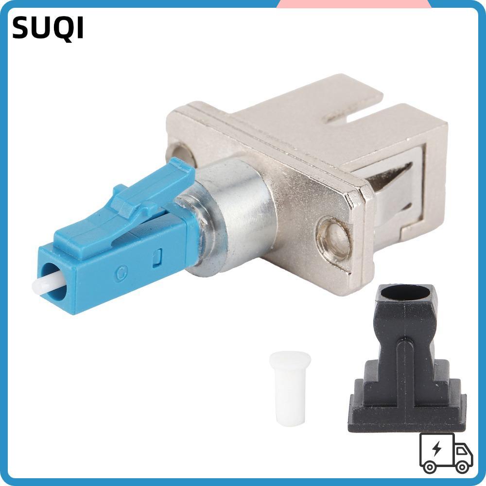 SUQI Fiber Adapter Connector, Single Mode 9/125μm Optical Coupler, Data Center Less Than 0.2dB Loss 