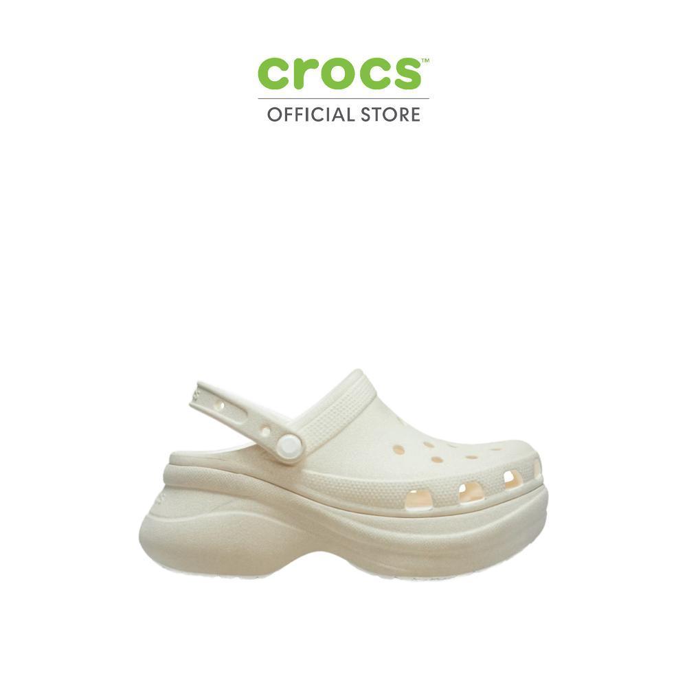 CROCS รองเท้าลำลองผู้หญิง BAE GLITTER CLOG รุ่น 207261-0WV - White