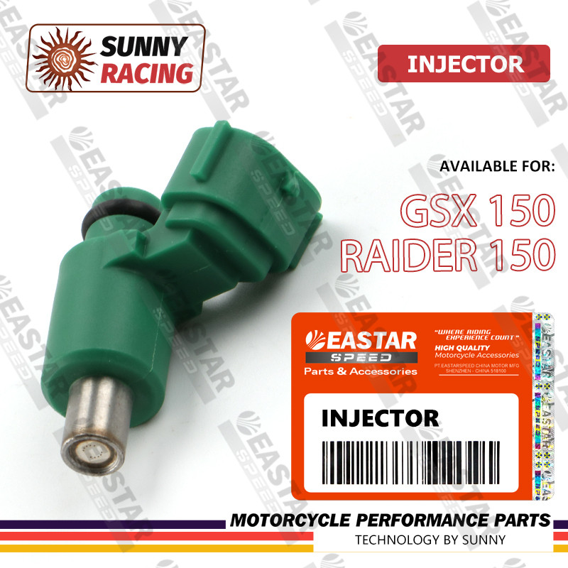 10 หลุมหัวฉีดหัวฉีดน้ํามันเชื้อเพลิงสําหรับ RAIDER 150 FI/GSX 150 ชิ้นส่วนรถจักรยานยนต์ (190CC)