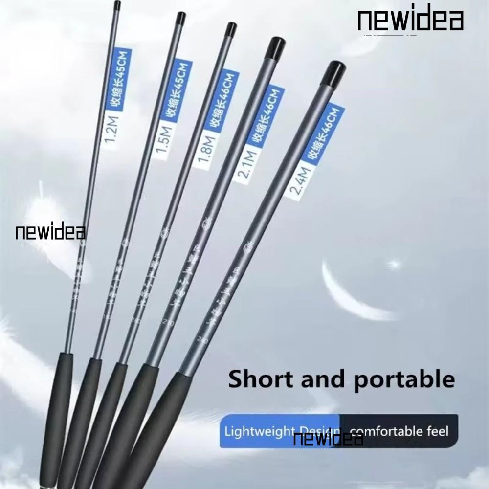 NEWIDEA คันเบ็ด, คันเบ็ด Ultra-Fine Hand-Held Ultra Light, ชุดตกปลาส่วนสั้น Stream Rod Ultra Light U