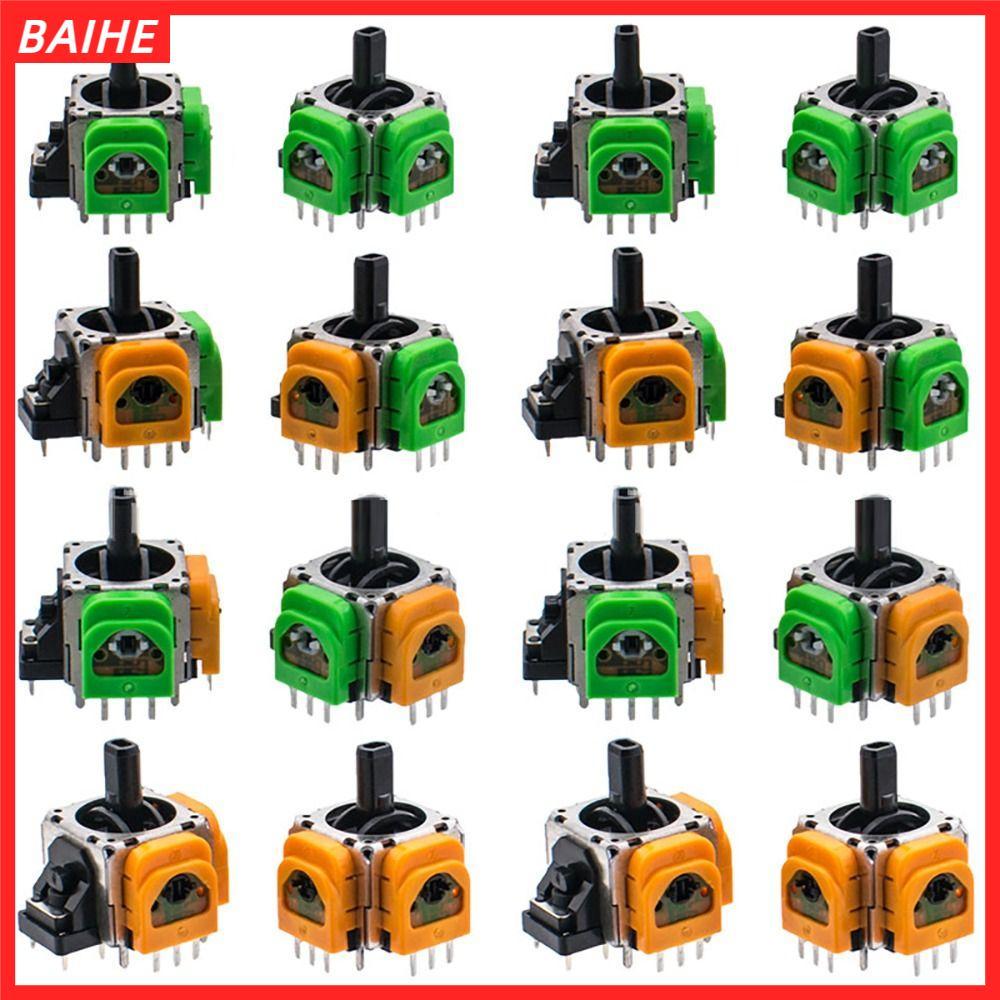 BAIHE Controller Thumb Stick, Analog Sensor Power Saving Hall Effect จอยสติ๊ก, Professional ไม่มี Drift ความแม่นยําสูงอะไหล่ซ่อมสําหรับ PS5/PS4/Xbox/สวิทช์ Gamepad