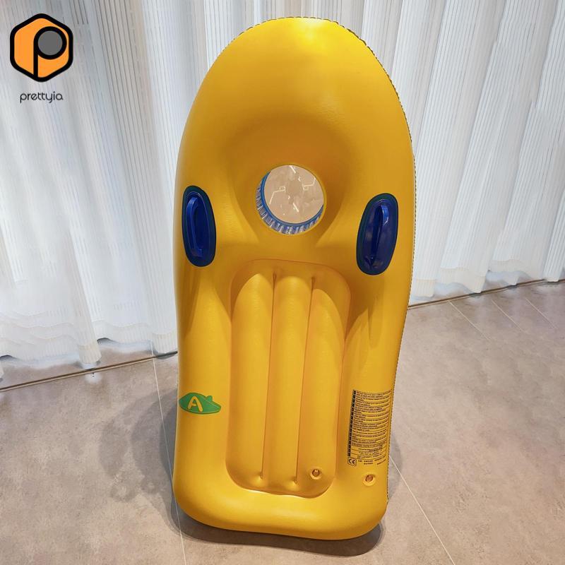 Prettyia Bodyboards และ Kickboard กระดานโต้คลื่นพองสำหรับเรียนรู้การว่ายน้ำในสระว่ายน้ำและชายหาด