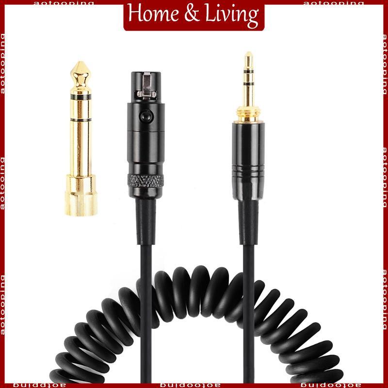 AOTO 3 5 มม.ถึง 3 Core Mini XLR ปลั๊กสําหรับ K240 K240S K240MK II Q701 K702 K141 K171 K181 K271s หูฟ