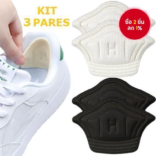 6 ชิ้นปรับส้นแผ่นเบาะ Insoles Anti-Wear, Cut-to-Fit, ความหนา 0.5 ซม., Running Gym Travel
