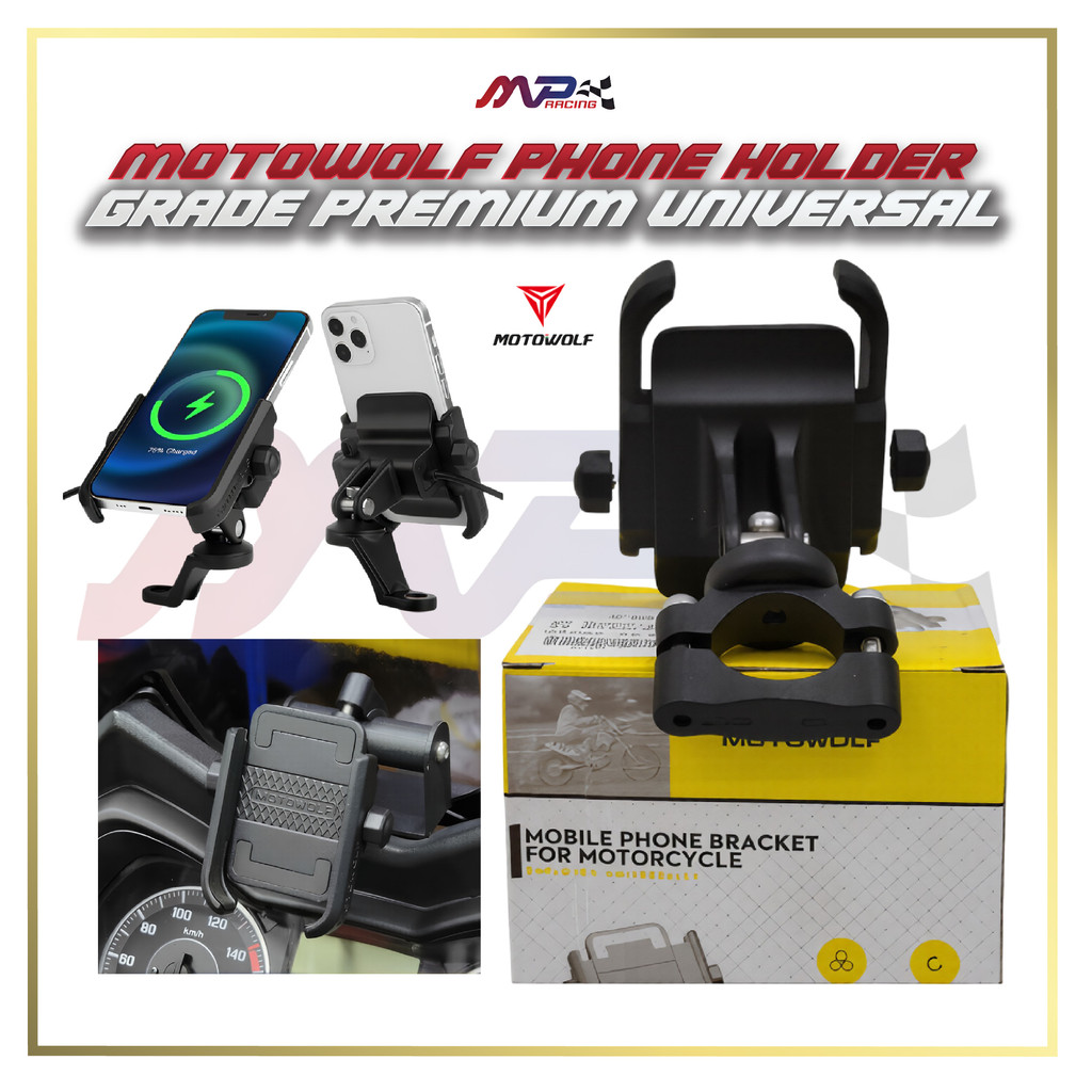 ที่วางโทรศัพท์ Motowolf MDL2805B Grade Premium ที่วางโทรศัพท์อเนกประสงค์